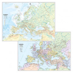 Carte Geografiche Murali Belletti Europa