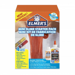 Elmer's Mini Starter Slime Kit 1 Trasp. Rosso&Oro