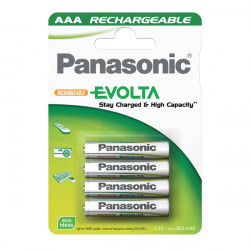 Pile Panasonic Ricaricabili Ministilo 4 pz. HHR-4M
