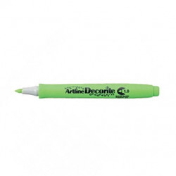 Marker Artline Decorite Bullet  Neon Verde 12 pz.