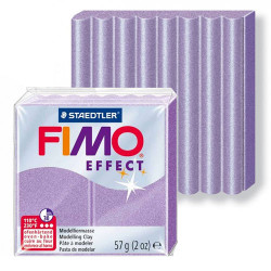 Fimo Soft Effect 57 gr. 607 Lilla perlato