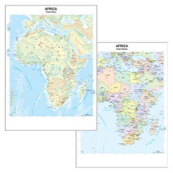Carte Geografiche Murali Belletti Africa