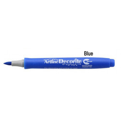 Marker Artline Decorite Brush Blu 12 pz.