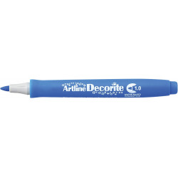 Marker Artline Decorite Bullet Blu 12 pz.