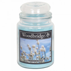 Woodbridge Candela Profumata Fiore di Cotone 565 gr.