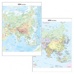 Carte Geografiche Murali Belletti Asia