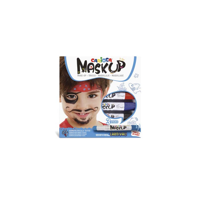 Mask Up Carioca a 3 colori 43050