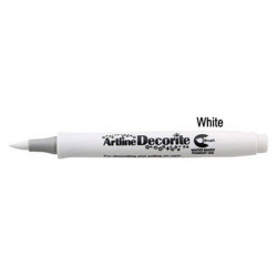 Marker Artline Decorite Brush Bianco 12 pz.
