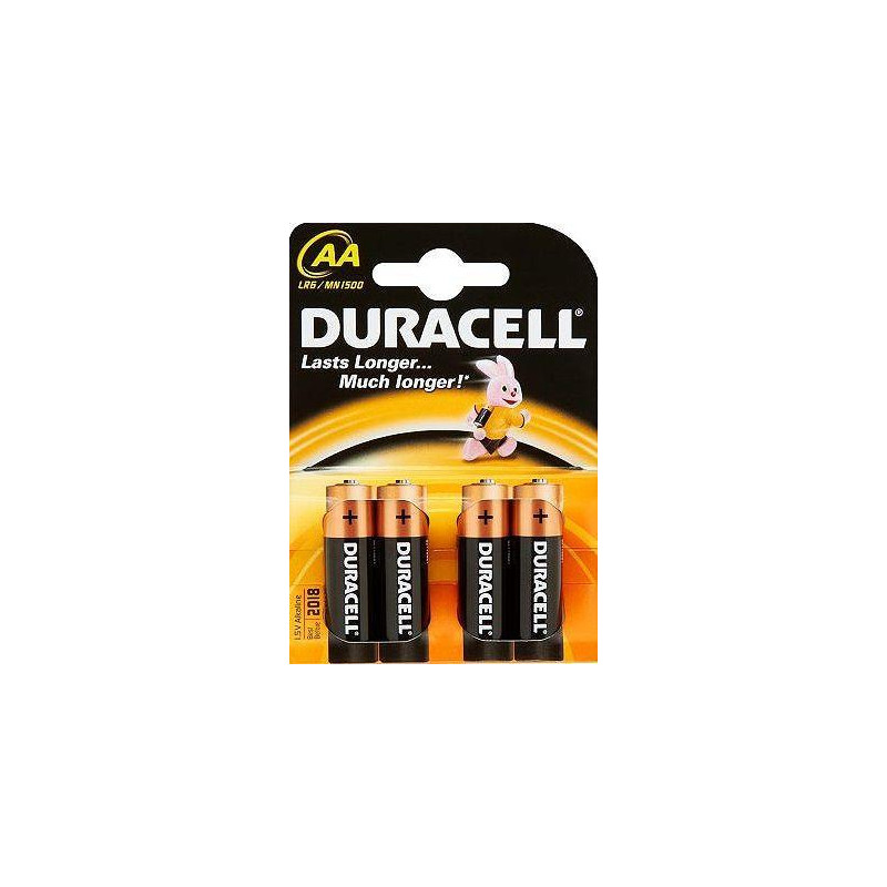 Pile Duracell Alcaline Simply/Basic Stilo AA 5 pz
