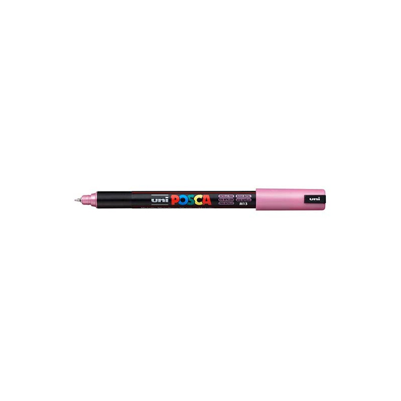 Marker Uni Posca Pen PC1 MR Rosa Metal  6 pz.