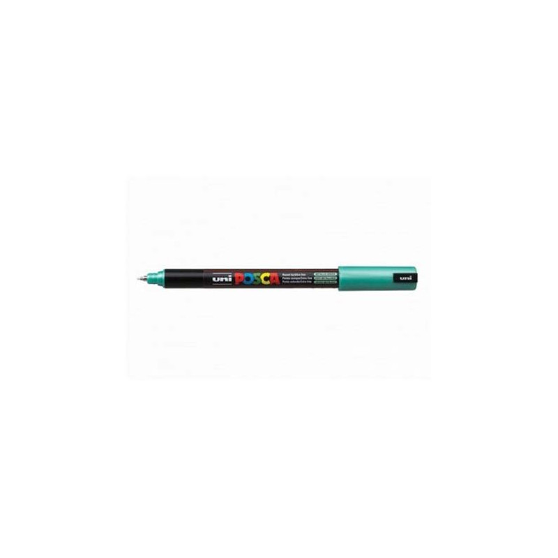 Marker Uni Posca Pen PC1 MR Verde Metal  6 pz.