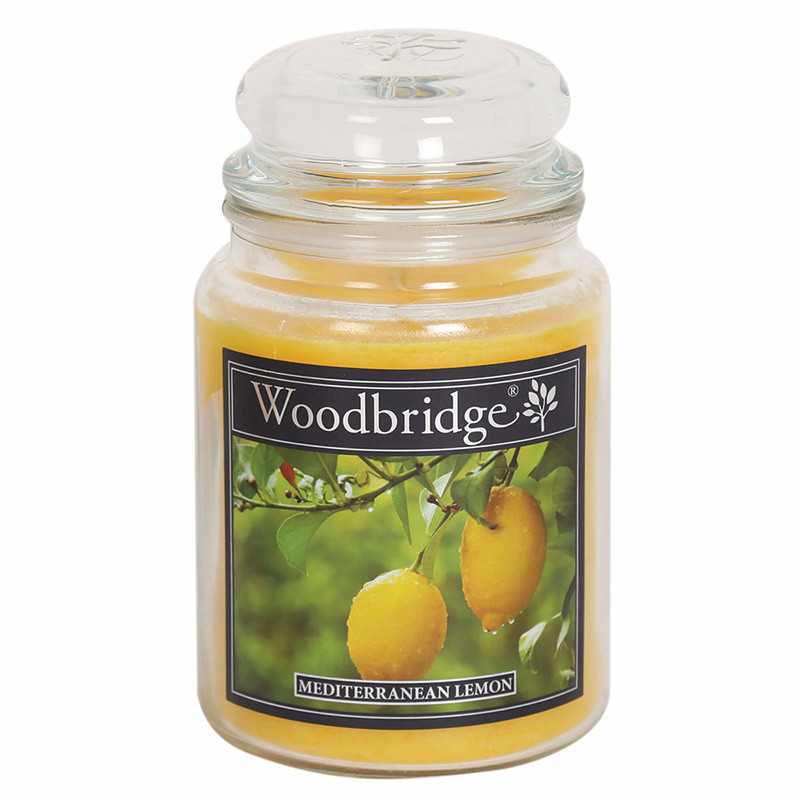 Woodbridge Candela Profumata Limone Mediterraneo 565 gr.