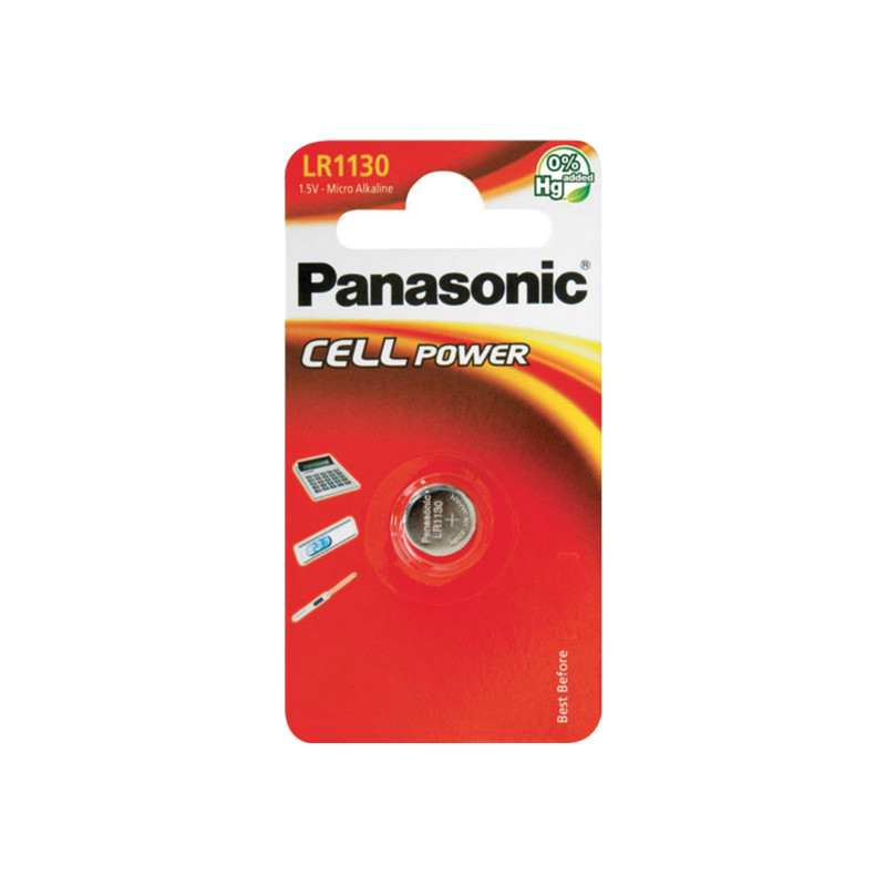 Pile Panasonic a bottone LR44L/1BP 1 pz.