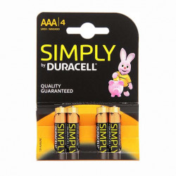 Pile Duracell Alcaline Simply/Basic Ministilo AAA 5 pz