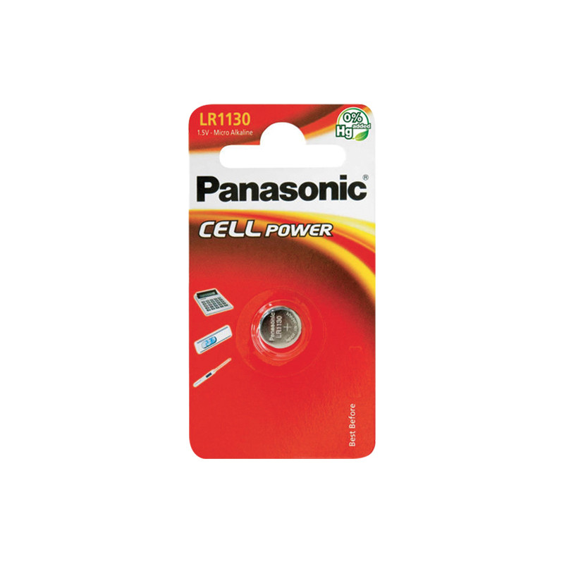 Pile Panasonic a bottone LR1130L/1BP 1 pz.