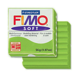 Fimo Soft 50 56 gr. Verde Mela