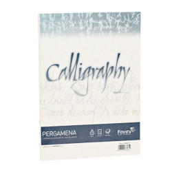 Carta Calligraphy Pergamena  90 gr. 50 ff Bianco