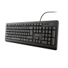 Trust Primo tastiera Universale USB QWERTY Inglese US Nero