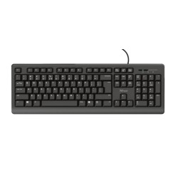 Trust Primo tastiera Universale USB QWERTY Inglese US Nero