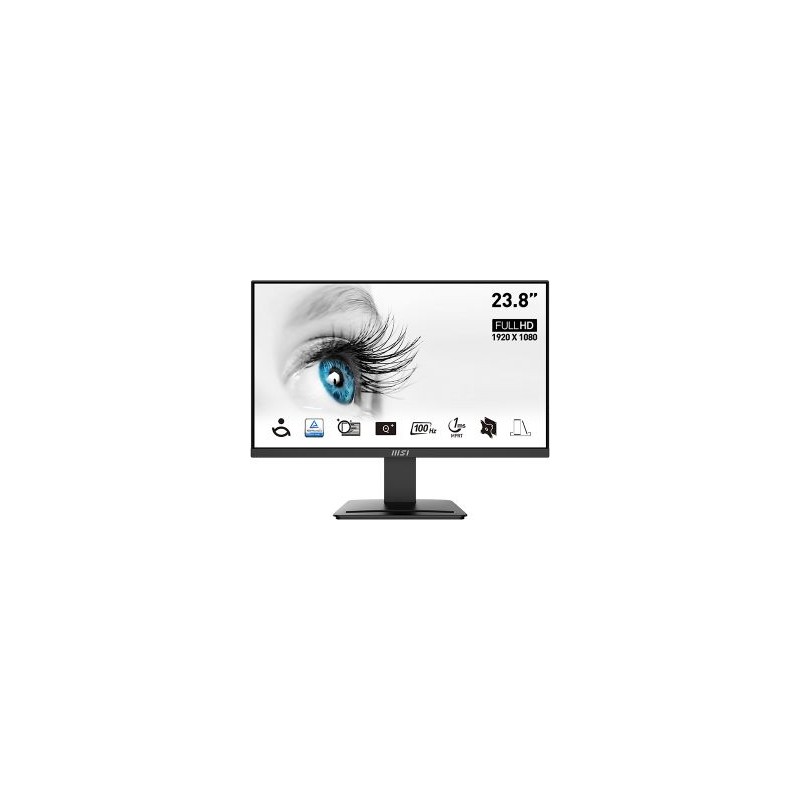 MSI PRO MP2412 23.8 FHD HDMI DP BLACK