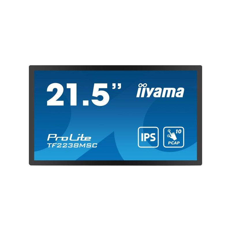 21,5  touch 1920x1080, IPS DP HDMI  525cd/m