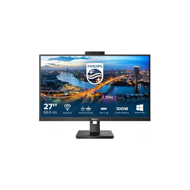 27  IPS USB-C DOCKING 2560*1440 75 HZ WEBCAM