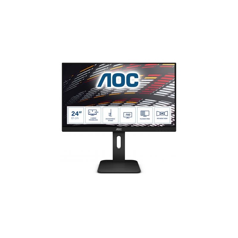 24 16 10 1920X1200 60HZ VGA/DVI/HDMI/DP NERO