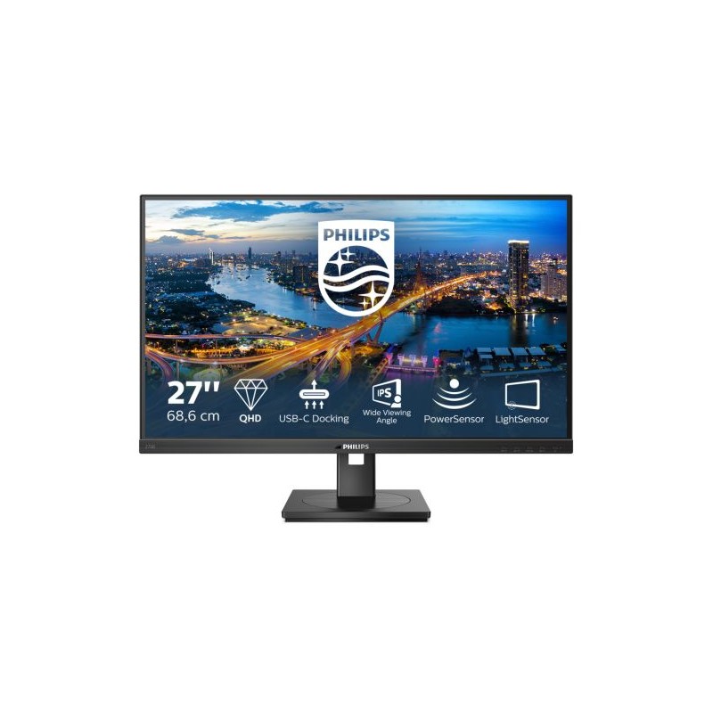 27  IPS USB-C DOCKING 2560*1440, 75 HZ, 350CD/M2
