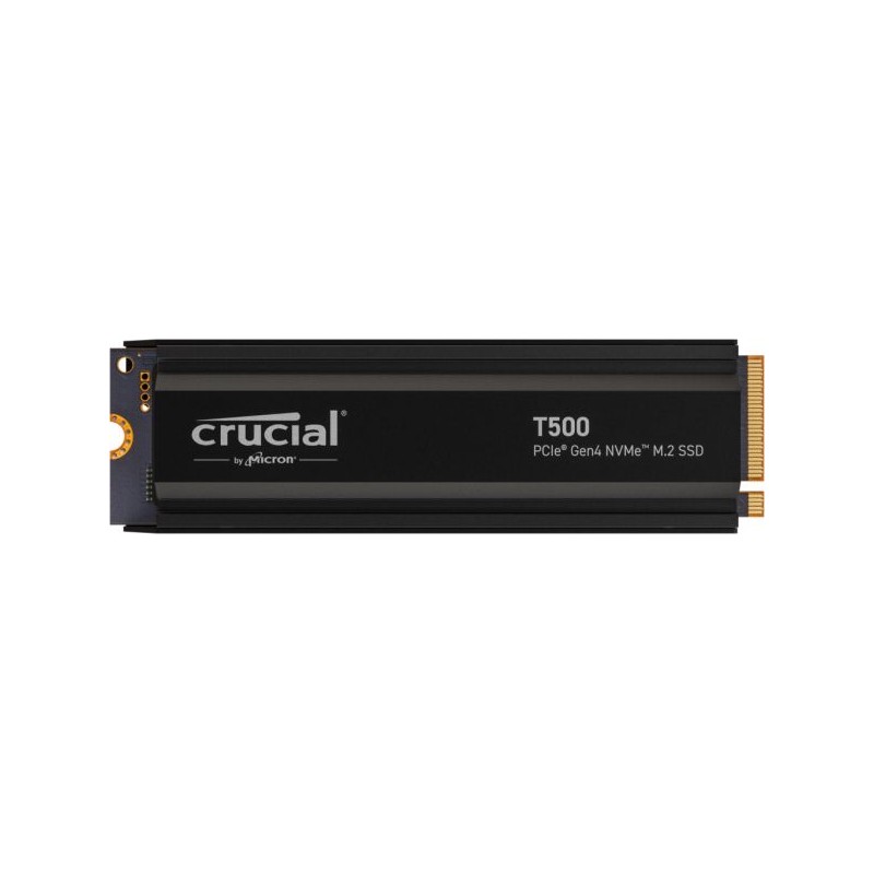 CRUCIAL T500 1TB PCIE GEN4 NVME M.2 SSD W/HEATSINK
