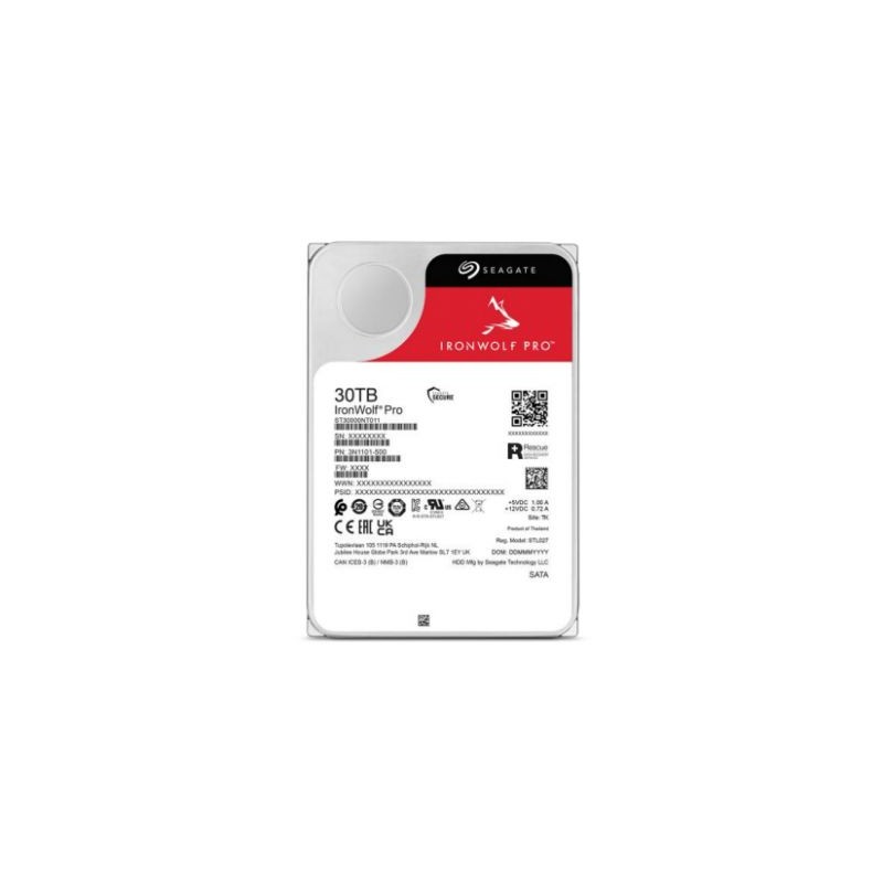 SEAGATE IRONWOLF PRO 30TB SATA3 3.5 7200RPM