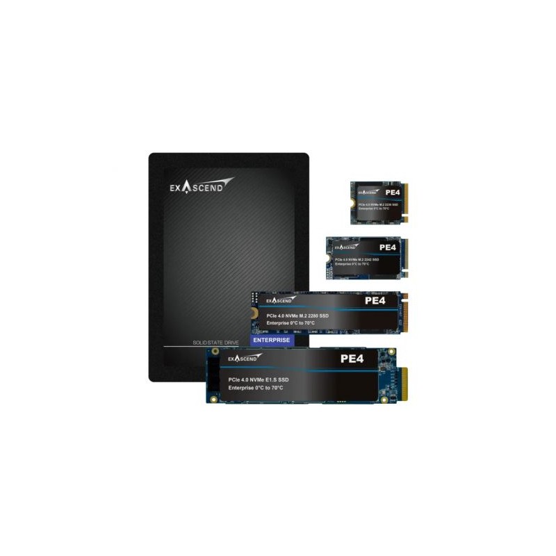 EXASCEND PE4 NVME PCIE GEN4X4 U.2 3,84TB 0 C-70 C