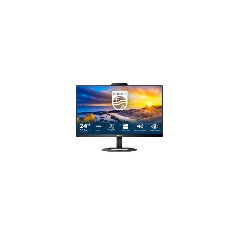 23,8  USB-C MONITOR,WEBCAM E MICROFONO HDMI-DP-USB