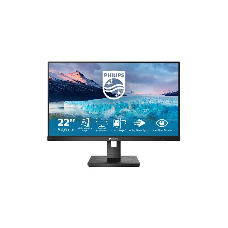 21,5 IPS FHD COMPLETAMENTE ERGONOMICO 4MS 250CD/M2