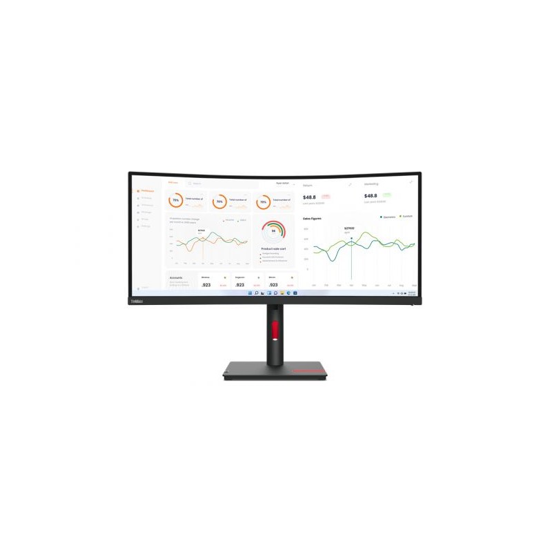 TS THINKVISION T34W-30 34WQHD VA CURVO HDMI,DP ETH