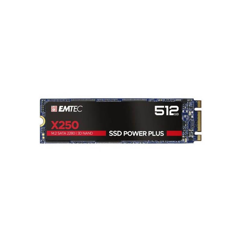 EMTEC X250 SSD M2 SATA III 6GBS 512GB 3D NAND