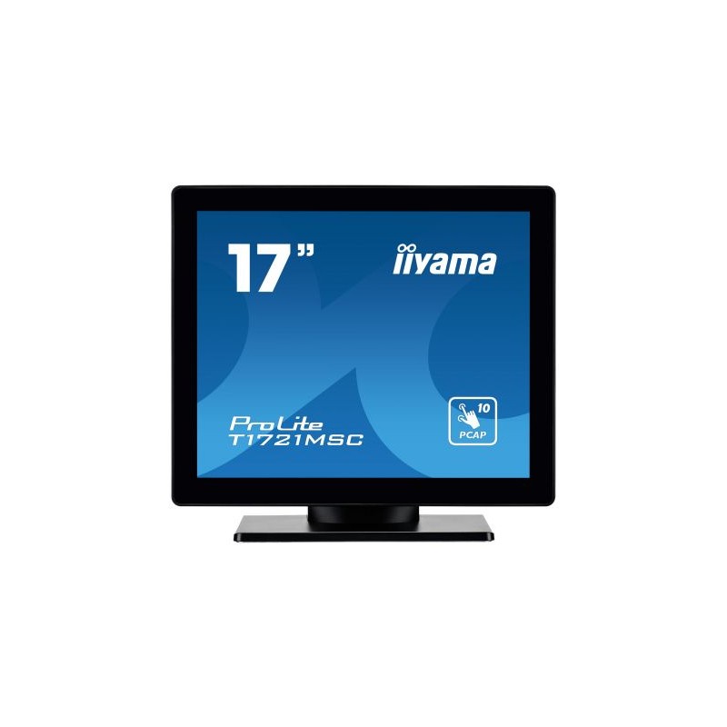 17  PCAP Bezel Free Front, 10P Touch, 1280x1024