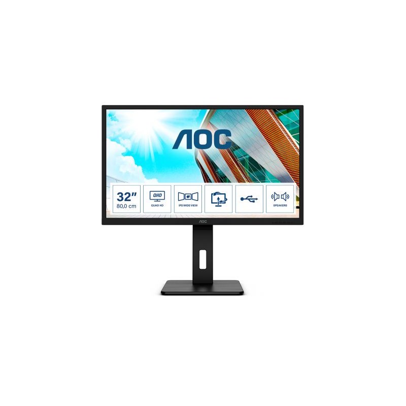 31,5 16:9 2560X1440 75HZ IPS 250CD/M2 HDMI/DP