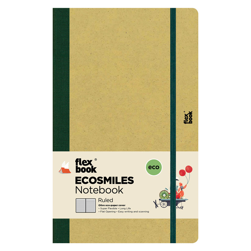 Flexbook Ecosmiles Olive 13x21 Rigato 21.00103