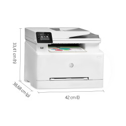 HP Color LaserJet Pro Stampante multifunzione M282nw, Stampa, copia, scansione, stampa da porta USB frontale scansione verso e-m