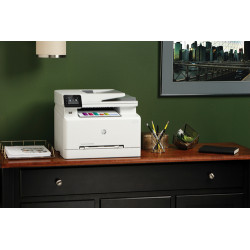 HP Color LaserJet Pro Stampante multifunzione M283fdw, Stampa, copia, scansione, fax, stampa da porta USB frontale scansione ver