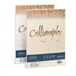 Carta Calligraphy Canvas gr.200 Bianco 50 ff
