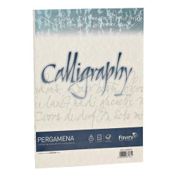 Carta Calligraphy Pergamena  90 gr. 50 ff Naturale