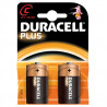 Pile Duracell Alcaline Plus 1/2 torcia 2 pz.