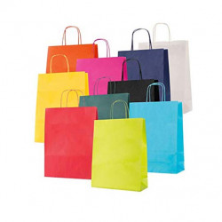 Shopper Monocolore 10 colori 22x10x29 50 pz.