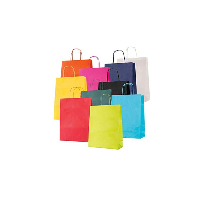 Shopper Monocolore 10 colori 45x15x50 50 pz.