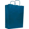 Shopper Monocolore Blu 22x10x29 25 pz.