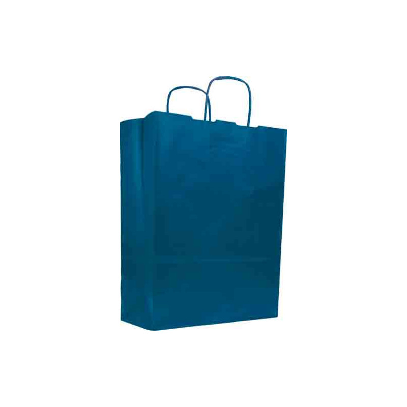 Shopper Monocolore Blu 45x15x50 25 pz.