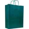 Shopper Monocolore Verde 26x11x34 25 pz.